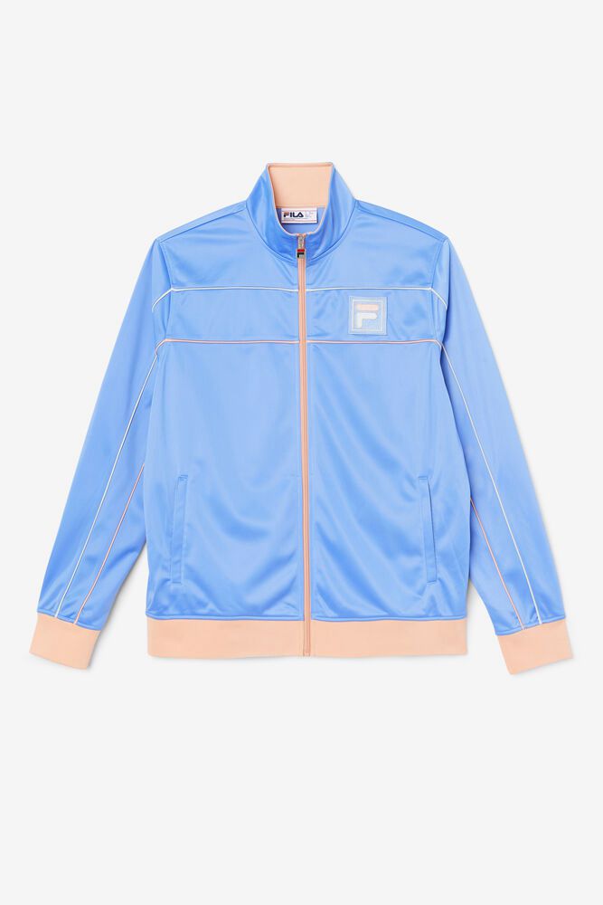 Fila Wayan Track Jacket Blue - Mens - 47195DWFB